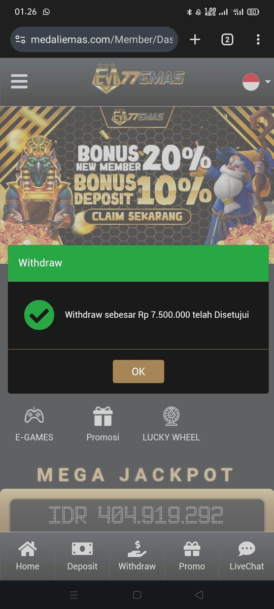 Main 10 menit langsung auto TARIK DANA semua hanya di 77emas!!!
💚 Link Alternatif : mez.ink/77emasid

#judibola #77emas #judi #judionlineterpercaya #lgodewa #judionlineterbaik #bokep #gaming #infoslotgacorhariini
#infoslotgacor #lgodewa #infositusgacor #livecasino