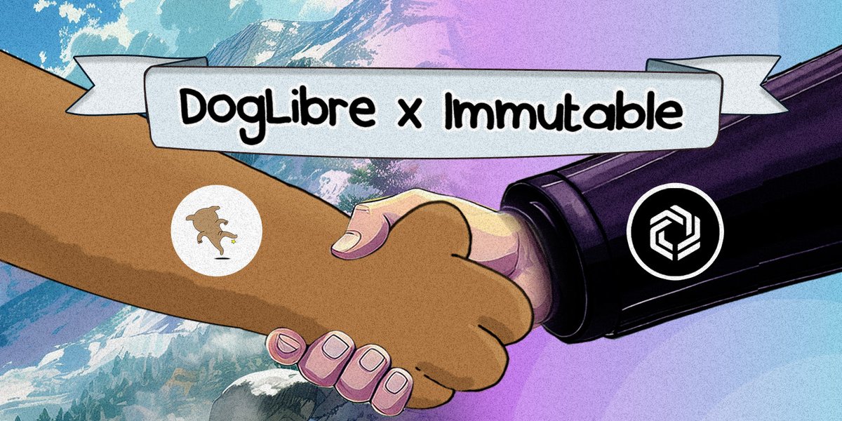 DogLibre (@mydoglibre) on Twitter photo Partnership Announcement ๐ค
DogLibre is now officially partnered with <a href="/Immutable/">Immutable</a>
We're merging blockchain gaming, AI, and real-world dog welfare โ powered by zero-gas, carbon-neutral tech on Immutable zkEVM.
This changes everything. ๐ถ๐
๐ blocktelegraph.io/doglibre-partnโฆ Partnership Announcement ๐ค
DogLibre is now officially partnered with <a href="/Immutable/">Immutable</a>
We're merging blockchain gaming, AI, and real-world dog welfare โ powered by zero-gas, carbon-neutral tech on Immutable zkEVM.
This changes everything. ๐ถ๐
๐ blocktelegraph.io/doglibre-partnโฆ