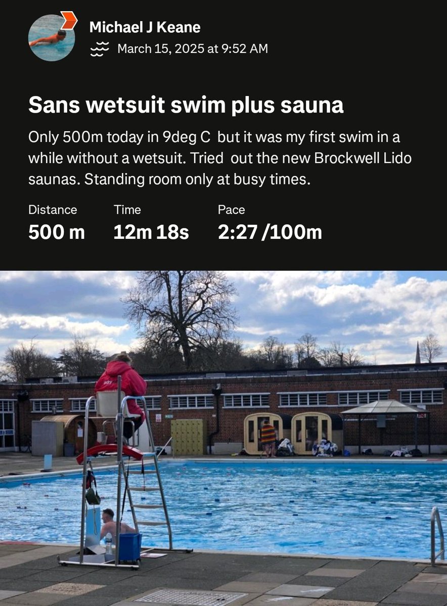 Can't remember the last time the gates at <a href="/Brockwell_Lido/">Brockwell Lido</a> were working properly. They are now trying to get £8 from me for not showing up on their system because their staff didn't log me in last week. Oh well. Don't need the stress so will cancel my membership.