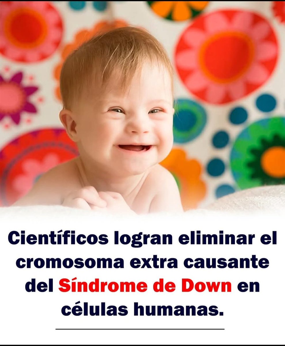 Excelente noticia para dar hoy dia del Sindrome Down