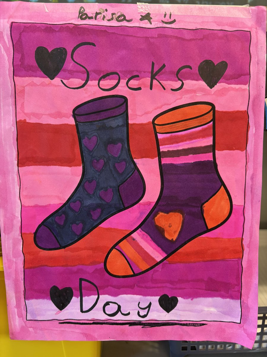 MrsCroft06's tweet photo. 4D rockin’ our socks for World Down Syndrome Day #LotsOfSocks @TribuneDrive https://t.co/4Al5EqKmH1