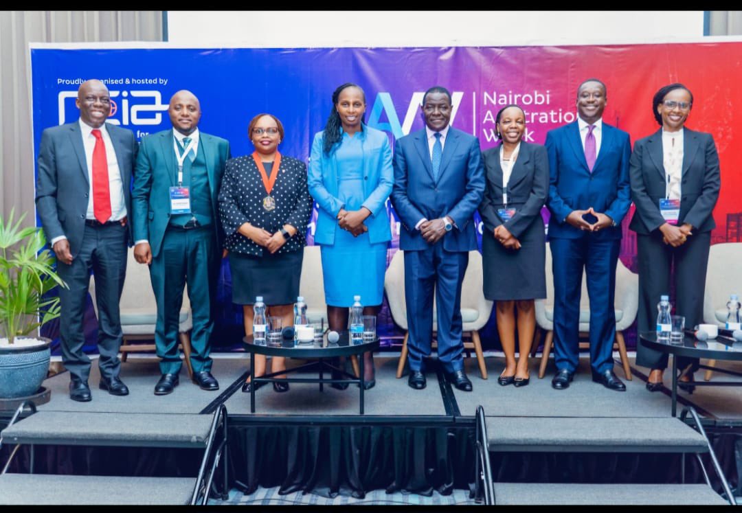 At Nairobi Arbitration Week 2025, our CEO, Daniel Mainda was delighted to speak about the NIFC and its role in:

🔹 Arbitration—Providing a stable, investor-friendly environment with strong dispute resolution mechanisms.

🔹 Sustainability—Driving green finance &amp; ESG-focused