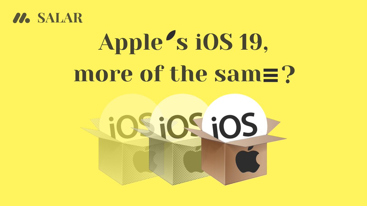 Apple is looking fresh this summer with its upcoming iOS 19 update. A public release is expected in September. 

Vision Pro-inspired interface and a Siri overhaul, find out what to expect from the latest version. Link in bio.

#Iphone #iOS19 #Technology #Apple #VisionPro