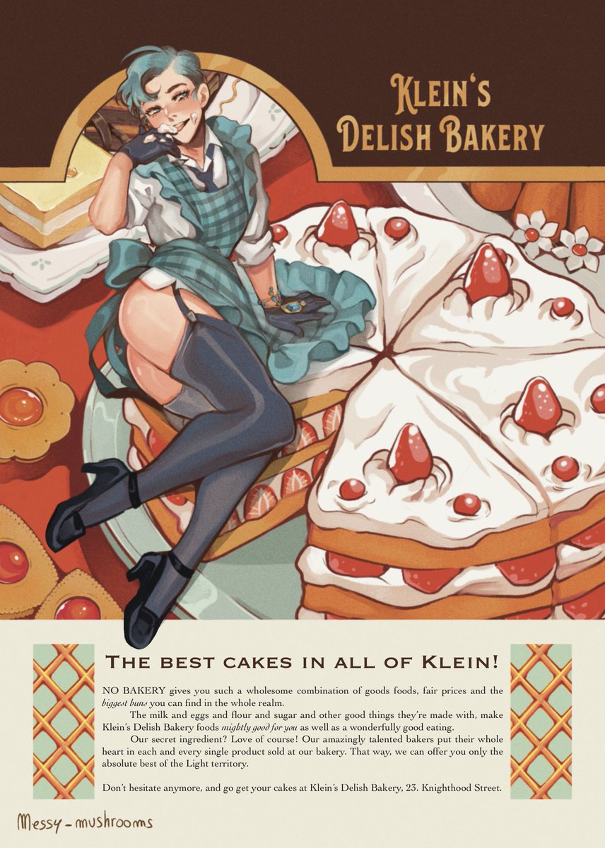 π Messy-Mushrooms π - Here we β€οΈ monsters (@messy_mushrooms) on Twitter photo Second piece I did for <a href="/1900sedmondzine/">βοΈ Dressed to the Nines βοΈ 1900s Edmond Zine</a> was my page art piece.
Had lots of fun with the 50s ad aesthetic. Second piece I did for <a href="/1900sedmondzine/">βοΈ Dressed to the Nines βοΈ 1900s Edmond Zine</a> was my page art piece.
Had lots of fun with the 50s ad aesthetic.