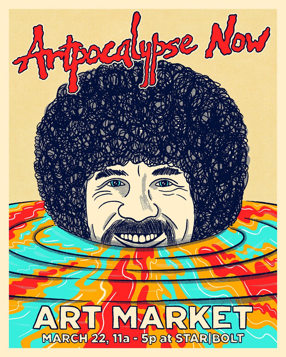 Corey Danks (@coreydanks) on Twitter photo PHILADELPHIA! Artpocalypse Now is this Saturday, 11a - 4p, at Star|Bolt in Fishtown!  
There will be 20+ vendors, including myself, selling artwork, stickers, shirts, ceramics, hats, zines and more. Drinks and food will also be available 🤙 PHILADELPHIA! Artpocalypse Now is this Saturday, 11a - 4p, at Star|Bolt in Fishtown!  
There will be 20+ vendors, including myself, selling artwork, stickers, shirts, ceramics, hats, zines and more. Drinks and food will also be available 🤙