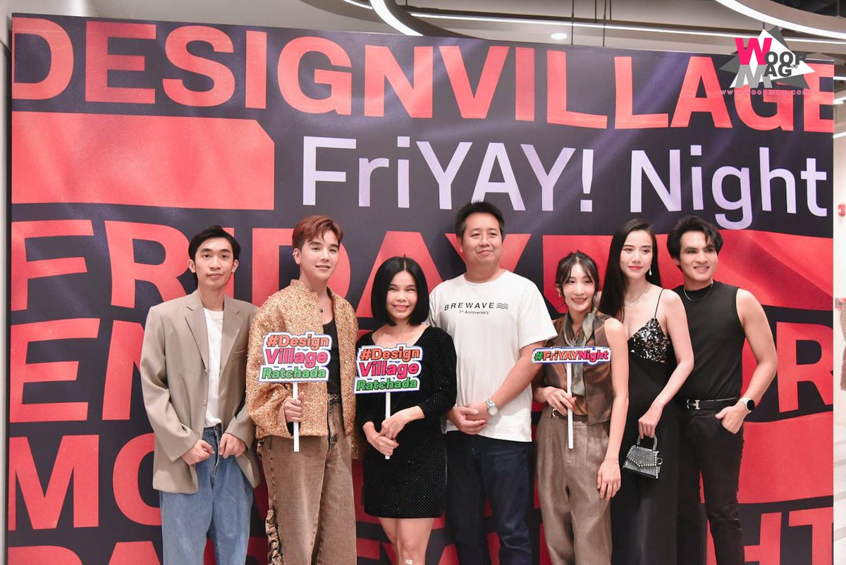 woopmag's tweet image. ทำเอาย่านรัชดาฮอต Design Village Ratchada ปล่อยหมัดเด็ดกิจกรรม &quot;FRIYAY !NIGHT&quot; จับมือ BREWAVE ชาร์ทความสุขกลุ่มคนทำงานแบบจัดเต็ม ชวนคนดังสายบันเทิงสุดชิคร่วมงาน
#DesignVillage #FriYaYNight #DesignVillageRatchada #ดีไซน์วิลเลจรัชดา #รัชดานิสต้า