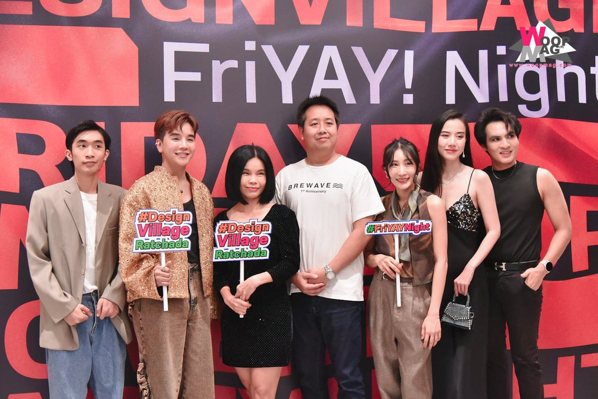 woopmag's tweet image. ทำเอาย่านรัชดาฮอต Design Village Ratchada ปล่อยหมัดเด็ดกิจกรรม &quot;FRIYAY !NIGHT&quot; จับมือ BREWAVE ชาร์ทความสุขกลุ่มคนทำงานแบบจัดเต็ม ชวนคนดังสายบันเทิงสุดชิคร่วมงาน
#DesignVillage #FriYaYNight #DesignVillageRatchada #ดีไซน์วิลเลจรัชดา #รัชดานิสต้า