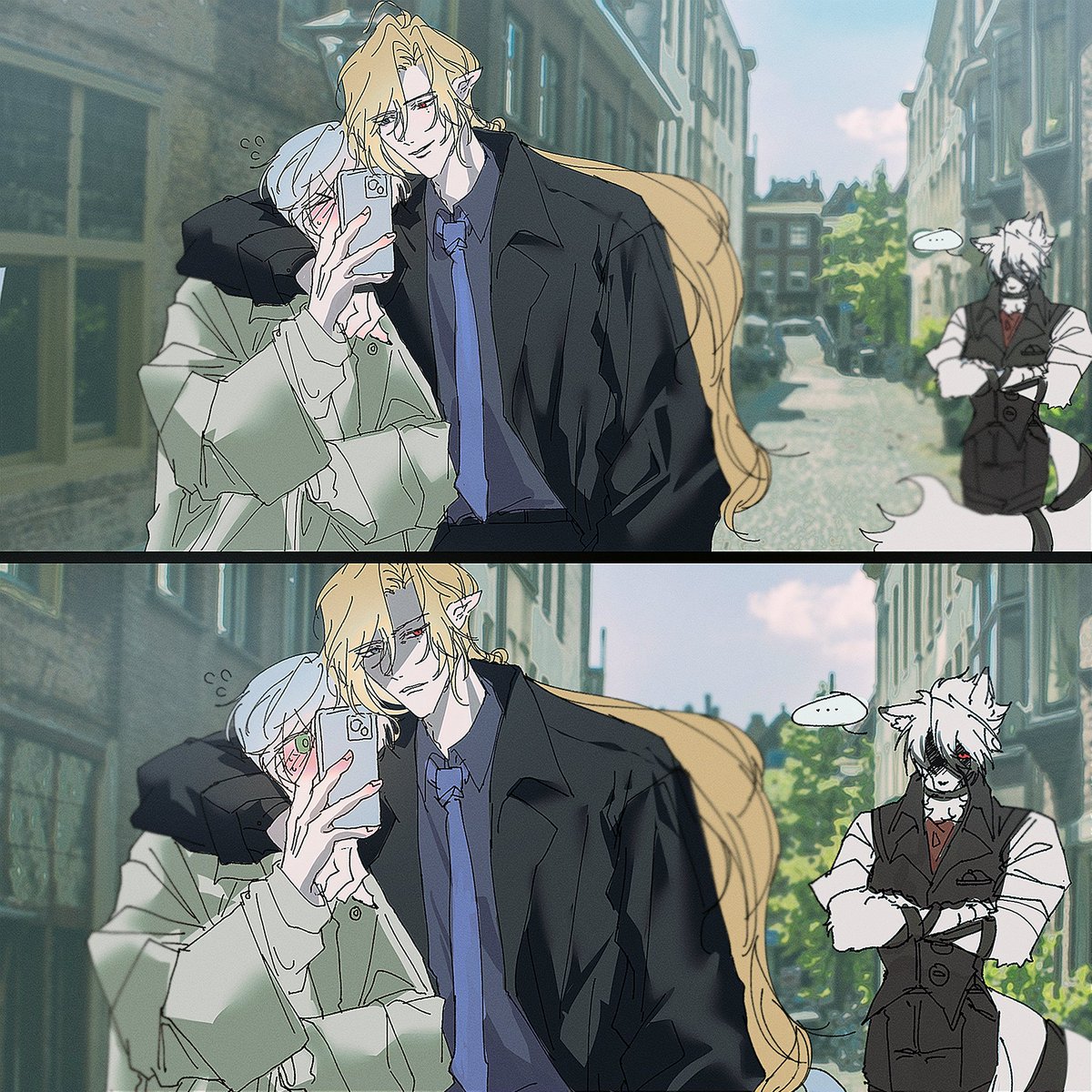 #Hugowise #ヒュアキ
#Lycawise
(・・;)