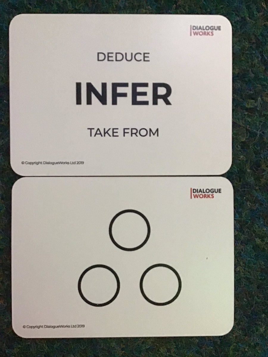 Using metacognition to support your mental health.
Infer - when asking for help, infer what would be of support to you. If you feel that you need something, don’t expect others to automatically know.