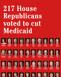 rogerledbette11's tweet photo. Among the 217 GOP who voted 2 cut Medicaid, is Rep Newhouse of WA #CD04.
Millions of Ppl will suffer(& some will die) from the GOP cutting Medicaid 2 lower taxes on Musk & the economic elite.
In WA, CD04 has the highest % of Medicaid recipients. #DemVoice1 #DemsUnited https://t.co/nzgxQ1m2eR
