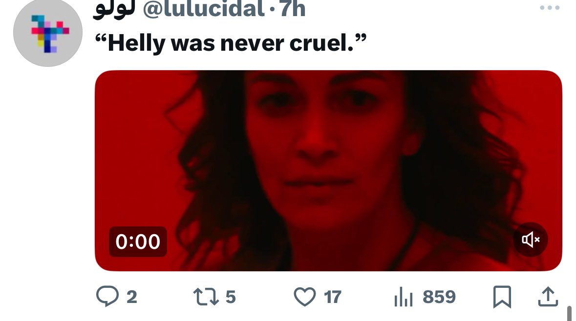 My Twitter fee is going through it after the season finale of #severance