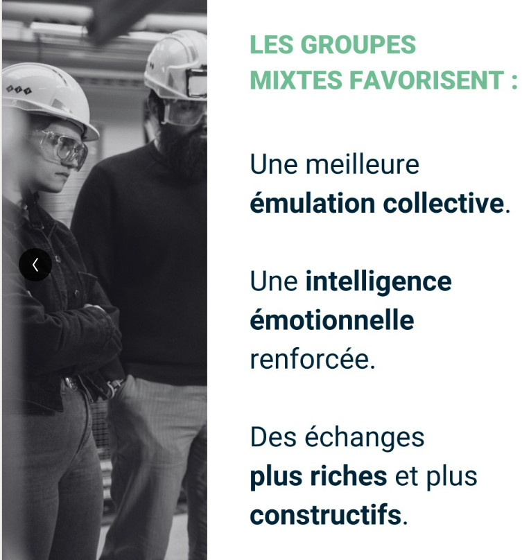 📝La formation est un levier clé pour la #mixité et la confiance en soi ! 
Elle permet d’acquérir des #compétences, de dépasser des freins psychologiques et d’#évoluer.
Avec Diane, venez découvrir l’impact des formations et groupes mixtes sur le développement professionnel ! 🚀