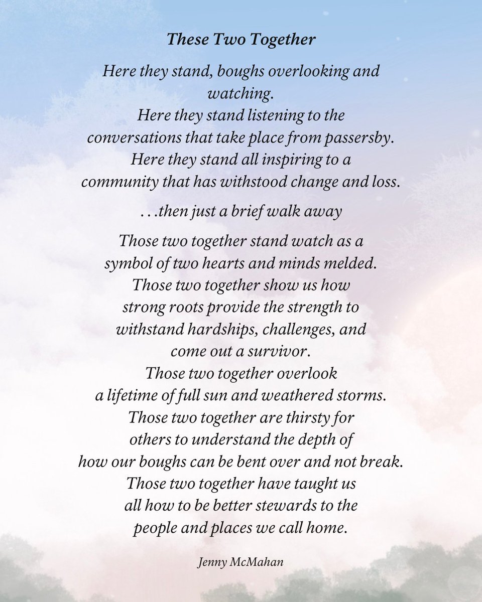 Poetry has the power to capture the essence of people, places, and moments in time. On this #WorldPoetryDay, we share "These Two Together" by Jenny McMahan, a beautiful tribute to Jimmy and Rosalynn Carter.