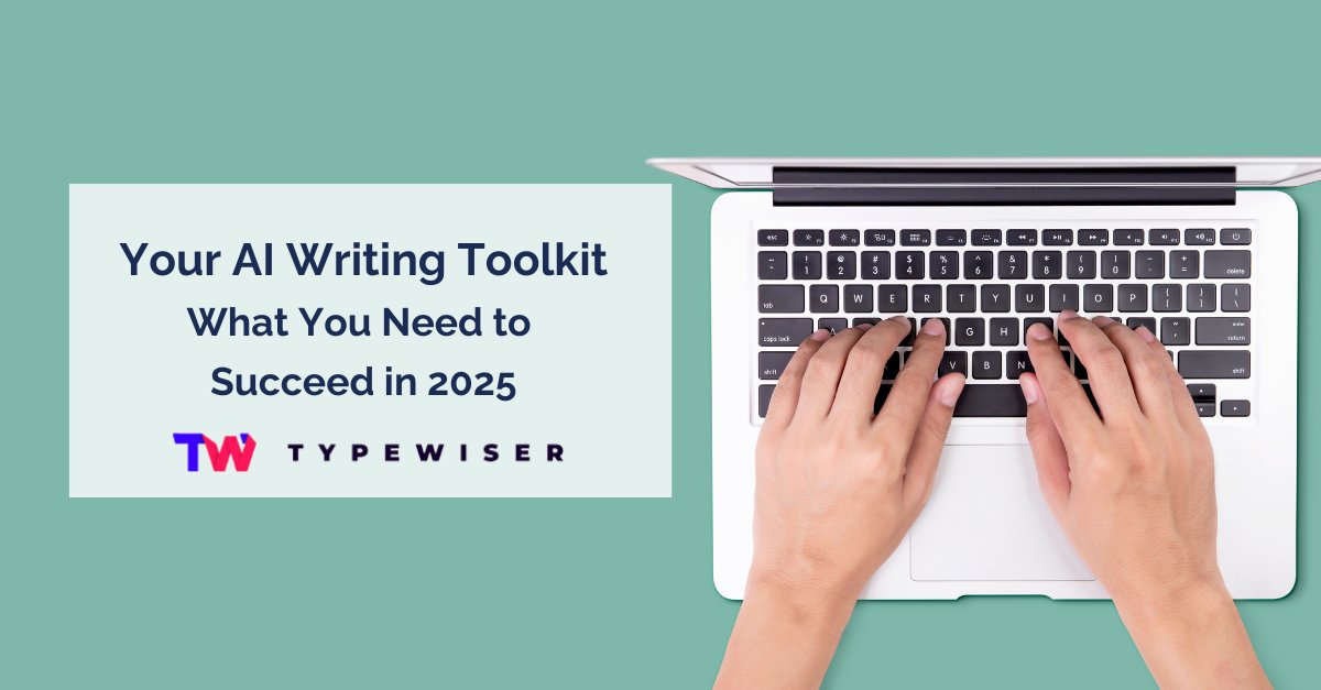 typewiser's tweet photo. #AIWriting Toolkit for 2025 ✍️
From grant proposals to marketing copy, #AI makes writing faster, sharper &amp; smarter.

✅ Instant drafts
✅ AI editing
✅ SEO help
✅ Tone tuning

AI won’t replace creativity—it enhances it

Read more 👉 https://t.co/R8vQQw4atP

 #Typewiser https://t.co/wW35SJNh6D