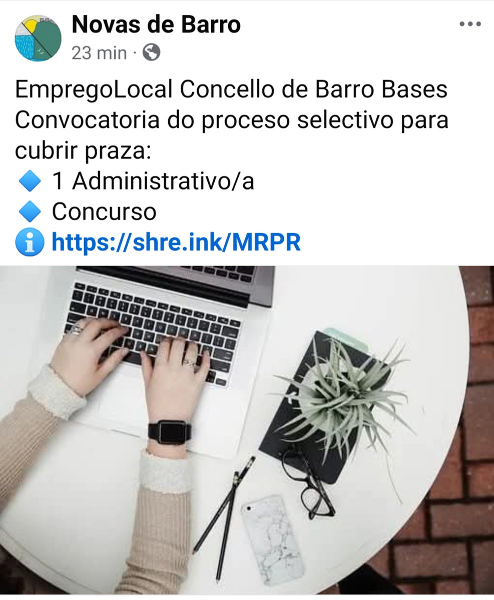 NovasdeBarro's tweet photo. OFERTAS DE EMPREGO EN BARRO 
https://t.co/1pVwVfDUBL https://t.co/G3Ot7LB5D3