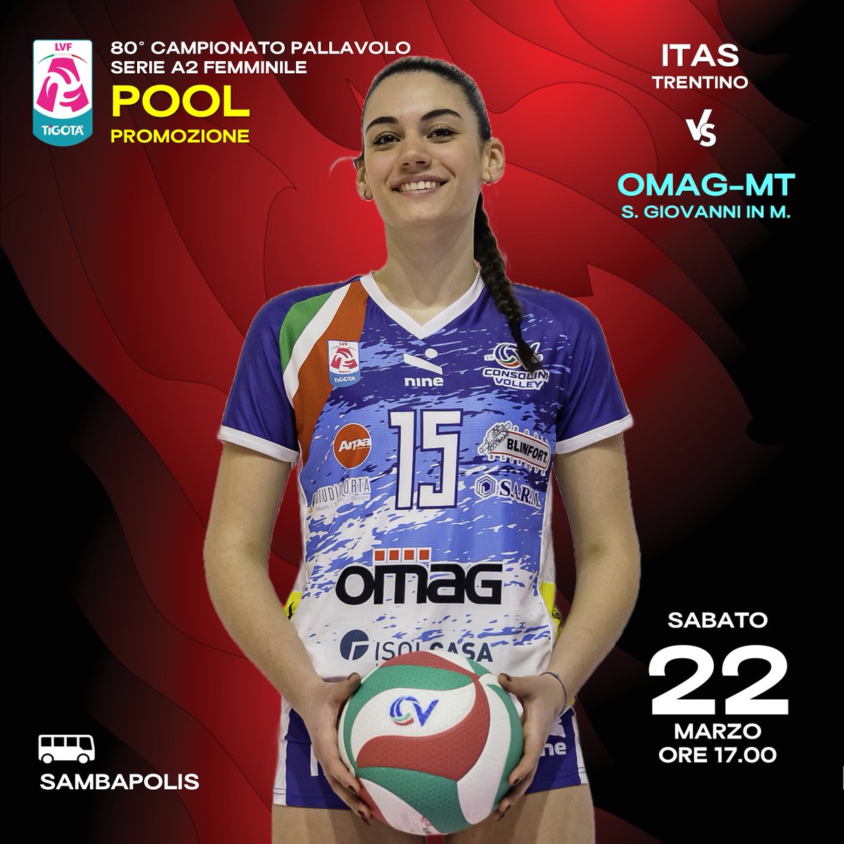 OMAG-MT VS. ITAS TRENTINO UNA GARA CHE RIEVOCA PIACEVOLI RICORDI.
volleysangiovanni.it/blog/index.php…