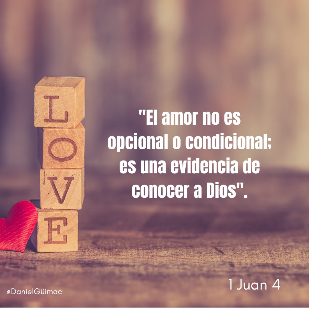 El modelo perfecto del amar:
✅Con sacrificio → Dar sin esperar nada a cambio.
✅Con sinceridad → Amor genuino, sin hipocresía.
✅Con obediencia → Cumplir el mandato divino de amar.
✅Con humildad → No buscar reconocimiento o recompensa.

¿Te resulta fácil AMAR?