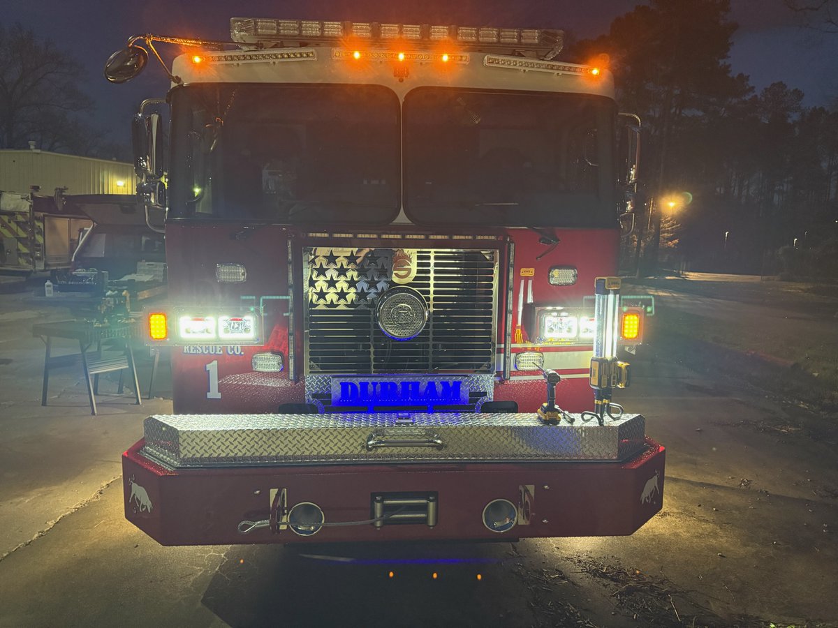 Proud to announce <a href="/durhamcityfire/">Durham Fire Department</a>'s new Rescue 1 #theheavy will be featured at this year's <a href="/FDICevent/">FDIC International</a> at the SVI booth!

Pretty excited to show the excellent and innovative work by our members who designed it from scratch!

And, YES-the DURHAM is in "Rescue Blue" on this rig.