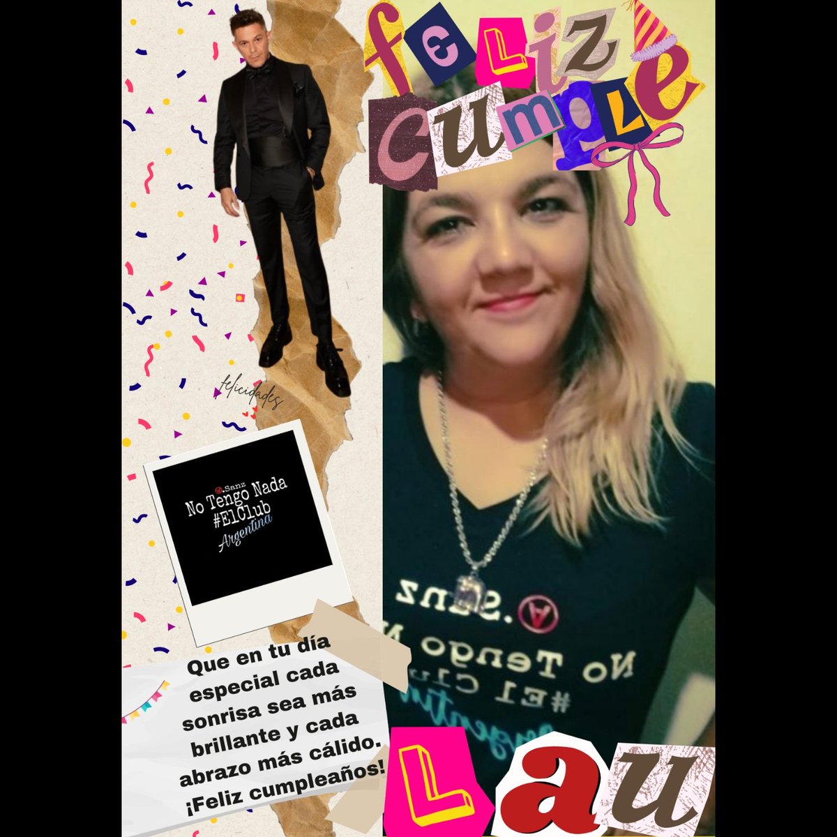 Que en tu día especial cada sonrisa sea más brillante y cada abrazo más cálido. ¡Feliz cumpleaños! 🎂🥂🍾🥳 <a href="/Lala37La/">Laura Sanz 🇦🇷</a> ✨️ <a href="/AlejandroSanz/">Alejandro Sanz</a>  #HazQueSuceda🙌