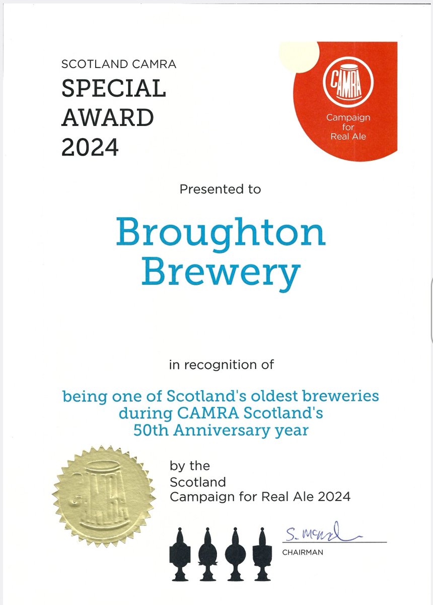 Broughton Brewery tweet media
