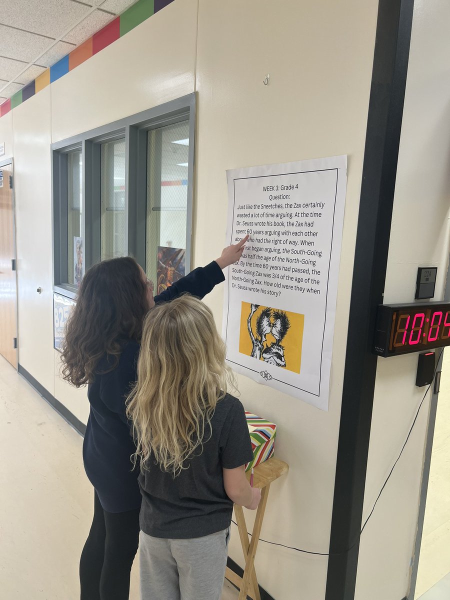 SC Ready prep with math challenges posted throughout the school!  <a href="/SES_lex4/">Sandhills Elementary School</a> #BuildEmUp #ILoveMySchool