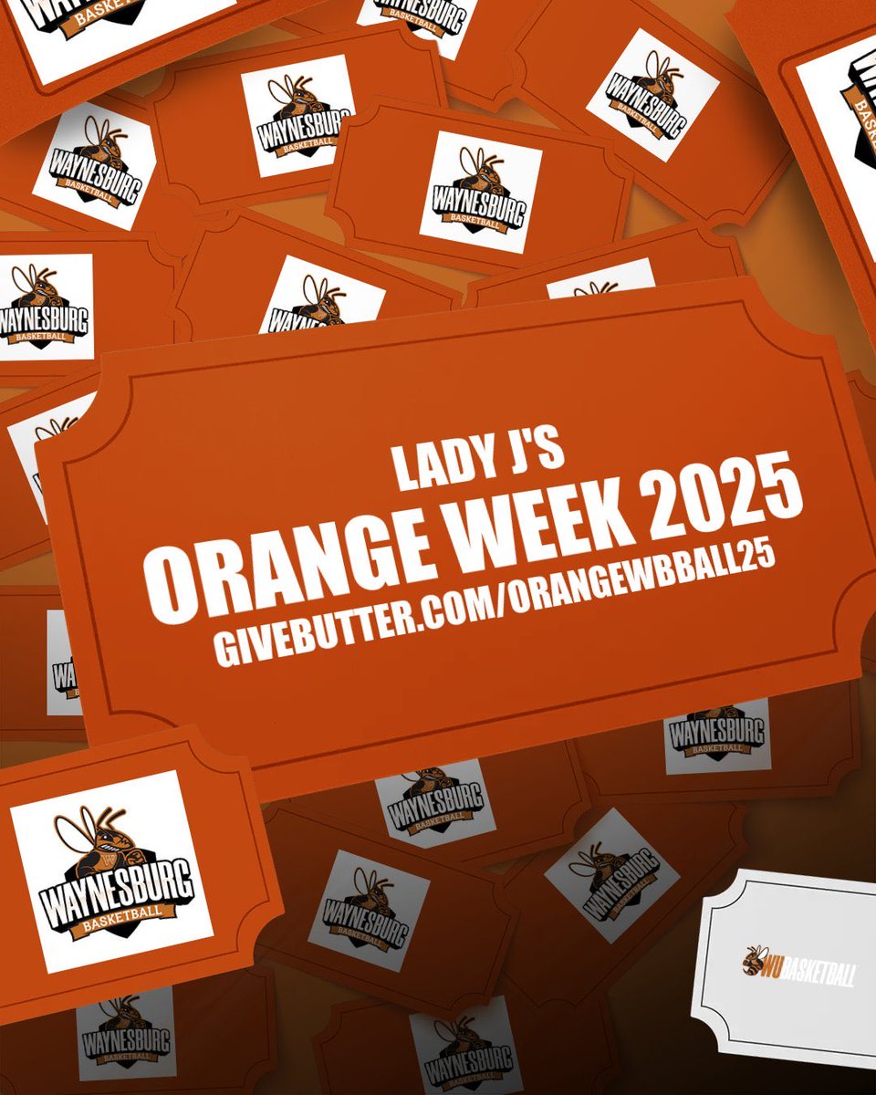 Last day of Orange Week!
Help us reach our goal. givebutter.com/orangewbball25