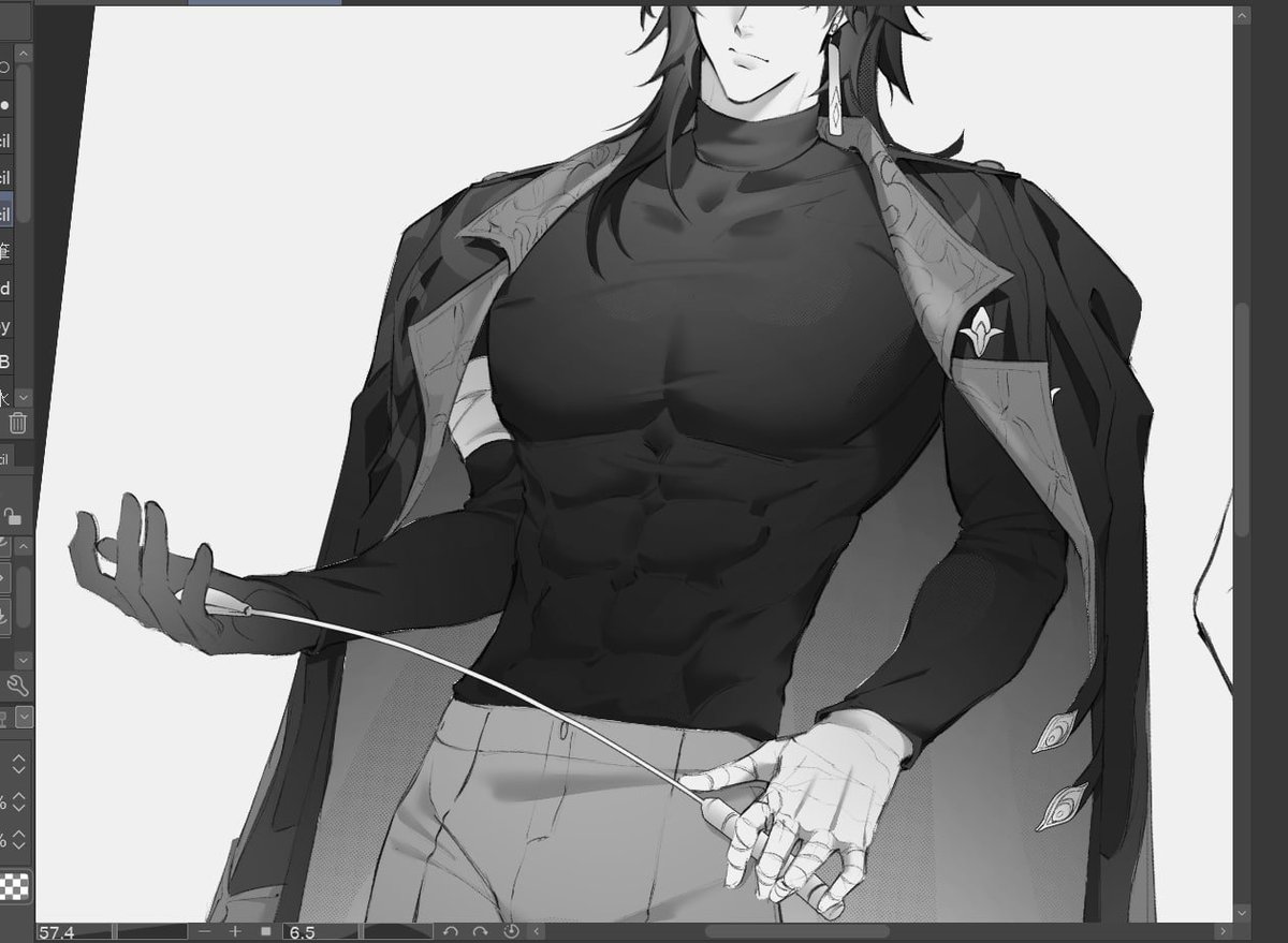 Jezuxy's tweet image. #Blade #刃 #HonkaiStarRail 

wip~