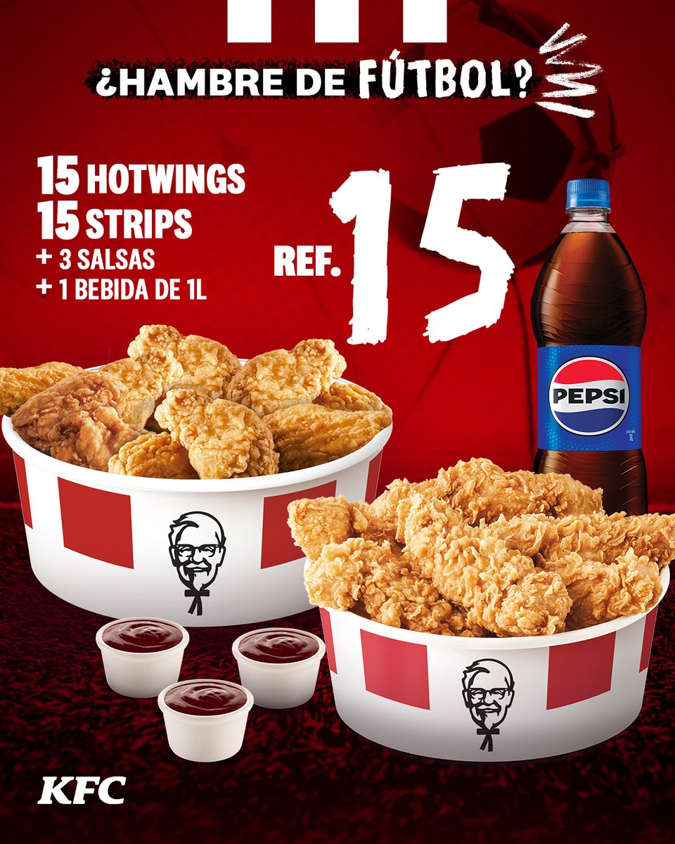 Apoya a los nuestros mientras disfrutas del mejor pollo😎⚽❤️

Disponible en todas nuestras tiendas a nivel nacional, también por delivery y autoservicio. 

❗Disponible solo POR HOY
