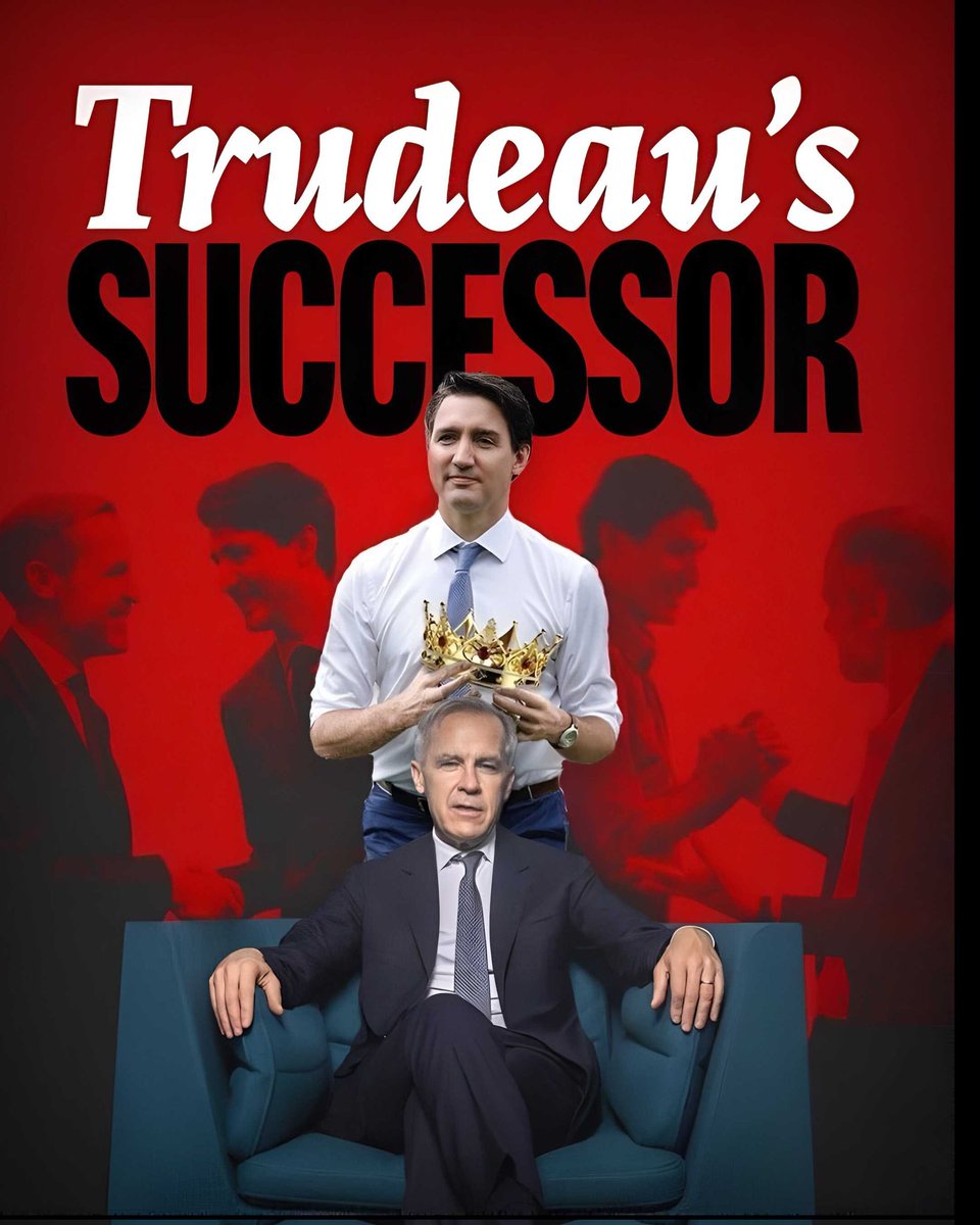 ConservativeBCC's tweet photo. Meet Trudeau’s successor: his economic advisor.

Mark Carney is Just Like Justin. https://t.co/3YAGcnxlcA