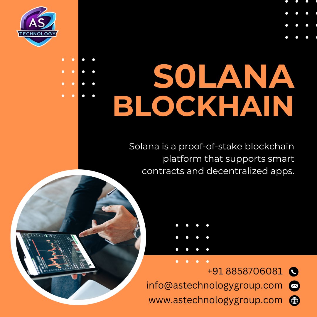 ASTechnology18's tweet photo. Launch cutting-edge decentralized applications on Solana network.
.
.
.
.
#solana #solanablockchain #astg #as_technology https://t.co/D9CPtRYCQW