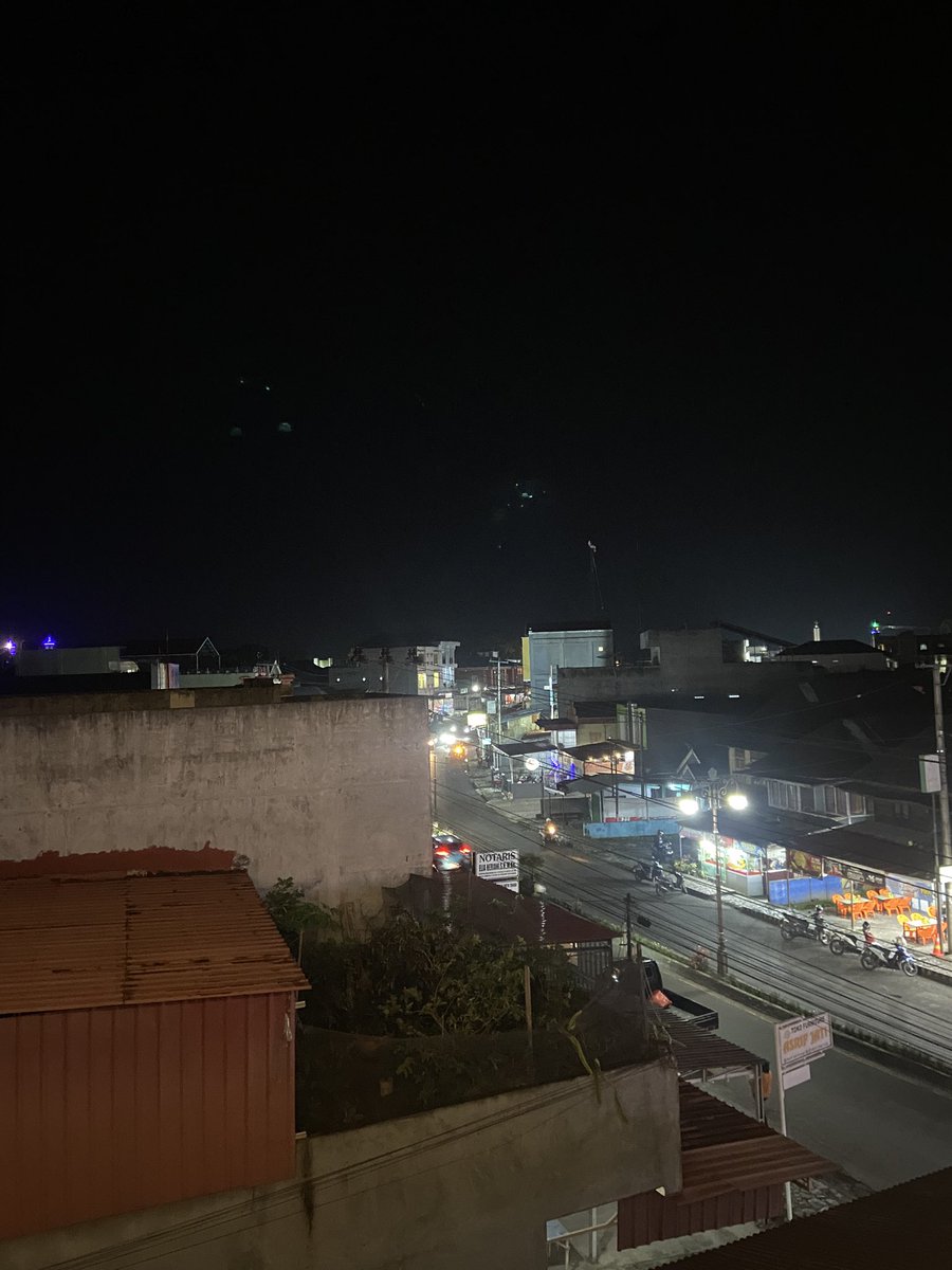 "The night is when the world grows quiet, and our thoughts grow louder."