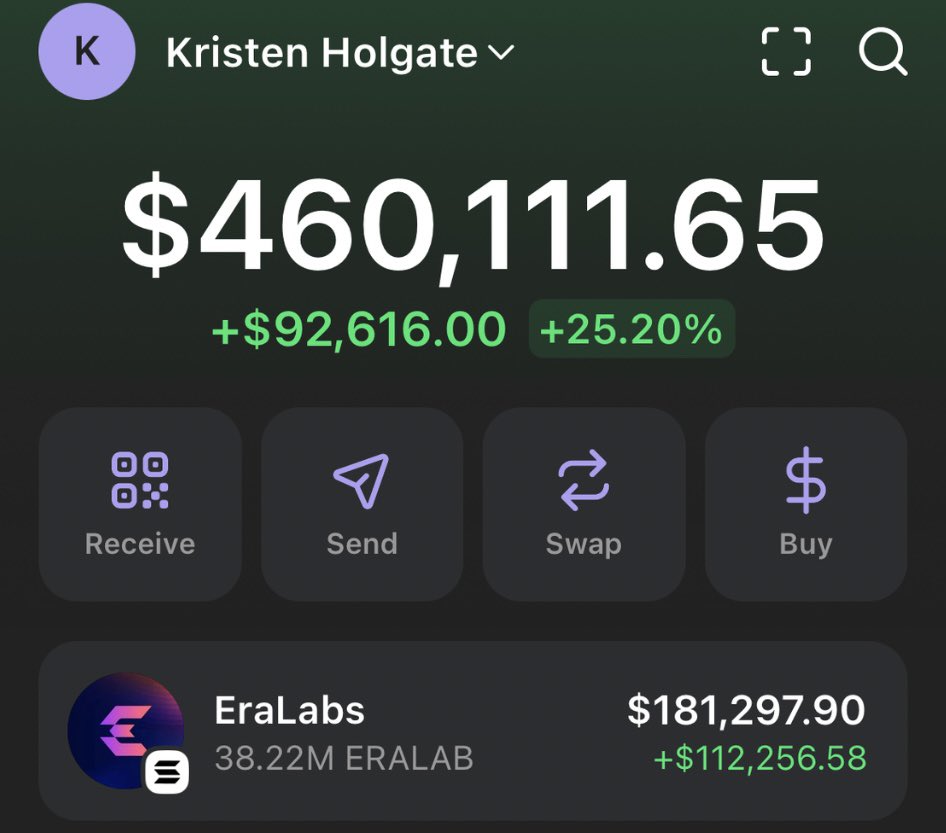 grayscalevf's tweet photo. $EraLab BoOMs π€―π₯π₯
A call that paid off big time!
If you're still on the sidelines, well,
I just hope you're making gains on your own !
Join my alpha to catch my next BoOM call
$WORBI $DEFAI $ATM $JFK $CRYPTO
$MNSRY $WPEPE $DADDY $CASH $IMG #BORSA
#JDWOMEN #BWEATHE #PWEASE #PROMETHEUS $SAYLOR #DeFi $DB #GOLD #gntm $FAT $STITCH $WOF $ELONM #GARFIELD $ORANGE