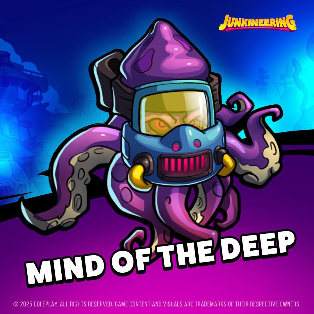 The mastermind of the deep is almost here. Ready?🐙