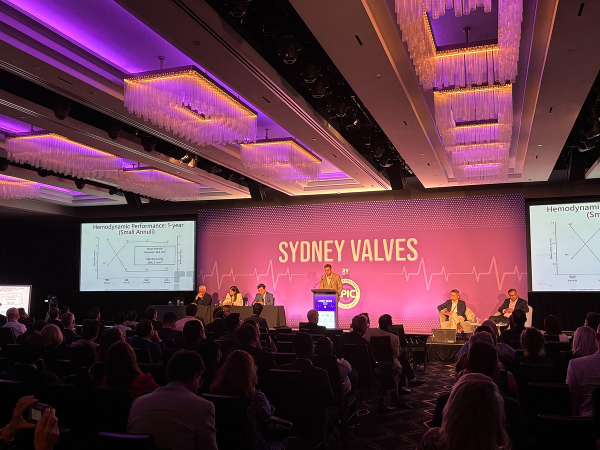 AnterisTech's tweet image. We are excited to share 1-year data from DurAVR® THV clinical experience, presented by Rishi Puri at Sydney Valves!
One-year Results Highlights:
✅ DurAVR® THV demonstrated a favorable hemodynamic profile sustained to one-year, with an Effective Orifice Area (EOA) of 2.1 + 0.2…
