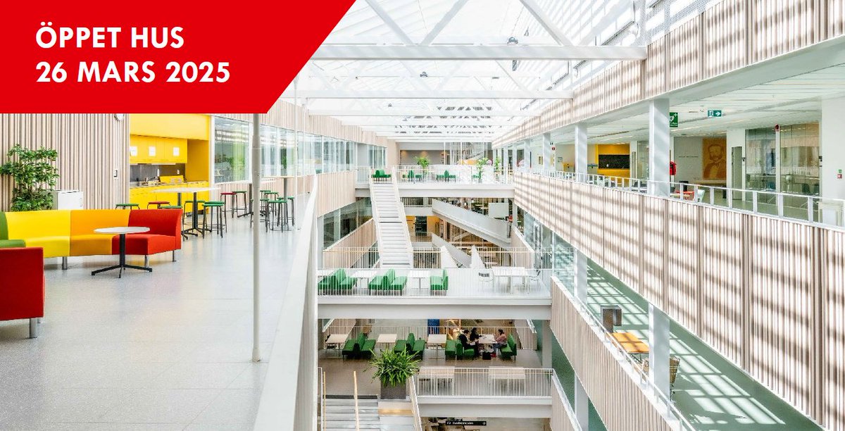 Nu är anmälan till sjuksköterskeprogrammet öppen! Välkommen till Öppet hus på Röda Korsets Högskola den 26 mars om du vill veta mer och besöka vår högskola! rkh.se/oppethus