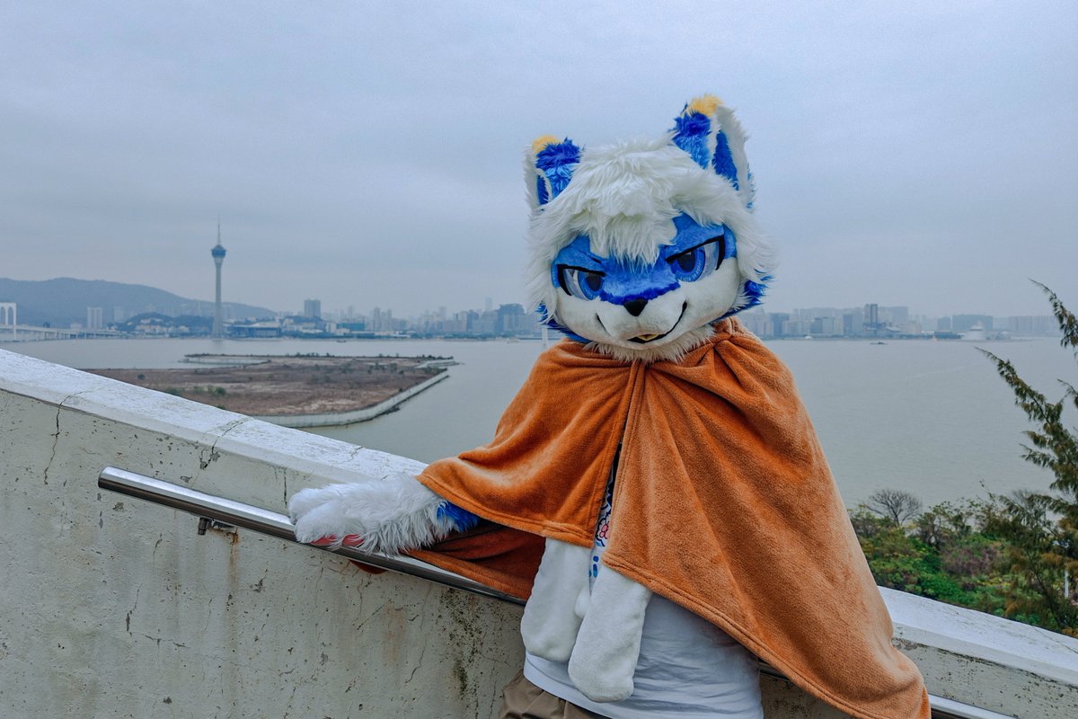 不知道写什么文案了！
📷:<a href="/Oceanqian123/">海谦</a> 
#FursuitFriday #fursuit #furry