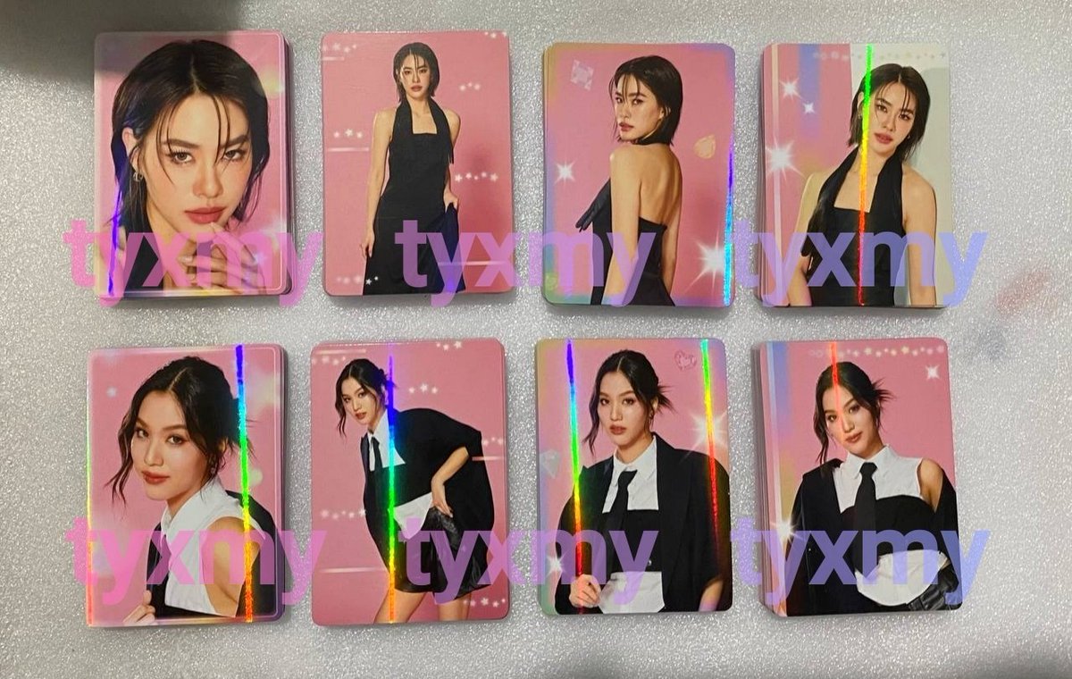 help rt‼️ wts lfb ph EMIBONNIE - BLACK IN COLOR COLLECTIBLE CARDS