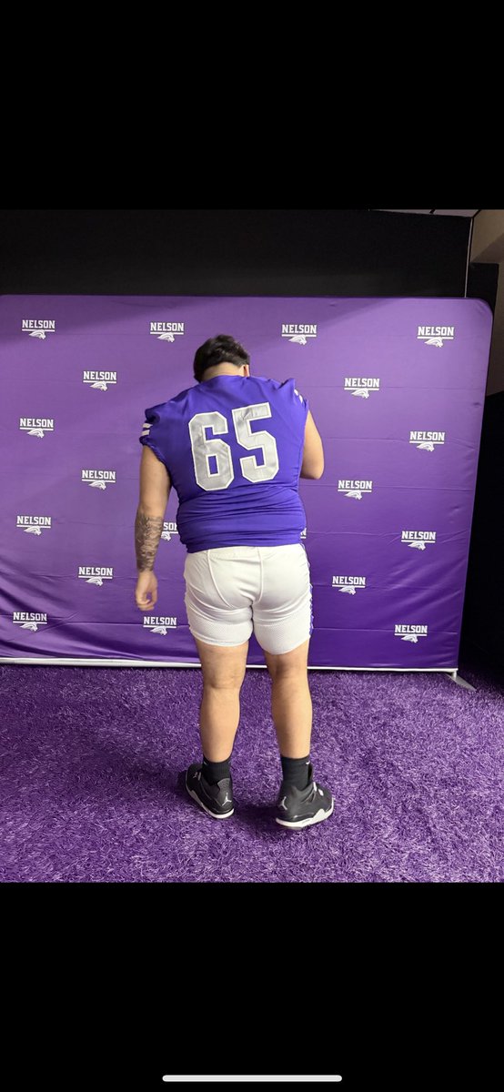 Had a great visit with <a href="/NelsonUFootball/">NELSON Football</a> yesterday Thank you to the coaching staff for having me <a href="/coach_hudgins/">Jared Hudgins</a> #standfirm