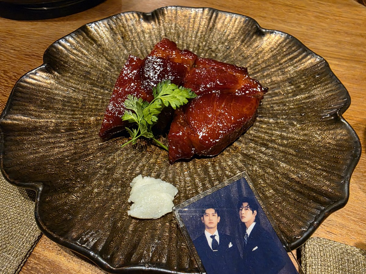 またまた北京ダックマニアへ！ビールがかわいいのが当たった！そしてダックおいしい😍🎶巻いたダックは撮り忘れた(笑)
#北京ダックマニア
#虎ノ門ヒルズ