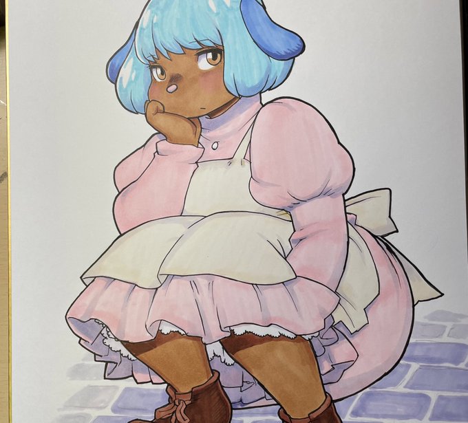 退屈そうにしゃがみ込むケモっ娘色紙「大」 | unknown-meat https://t.co/lQyRQqfBY3 #booth_pm
一年たったので大幅値下げっス 