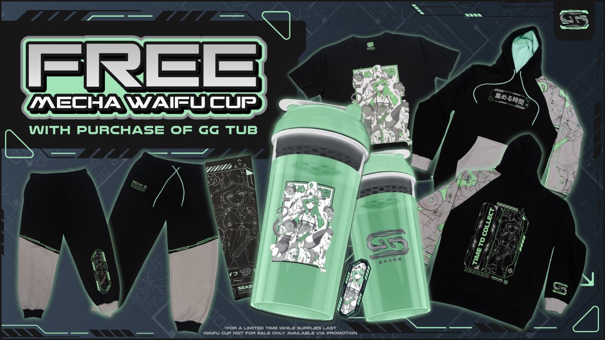 new waifu drop 🤖

buy any gg tub

get mecha waifu for free 👀