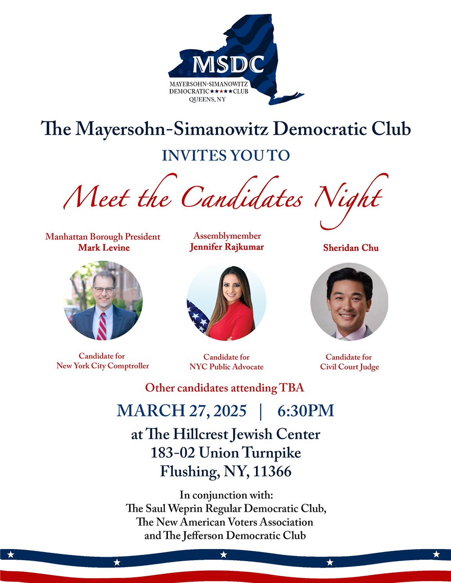 msdemclub's tweet photo. This Thursday! More candidates tba hope you will join us! https://t.co/ZycGe5c0q8