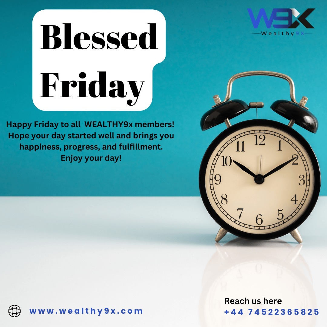 PrinceCryp69416's tweet photo. 💎 Invest Smart, Earn Big, and Grow Fast with Wealthy 9X! 💎

Wealthy 9X is a premium cryptocurrency investment platform that empowers 
📲 Join Our Community: https://t.co/PoSt9JXhKK

🚀 Start investing today and take the first step toward achieving your financial goals! https://t.co/Wdav1WDqr8