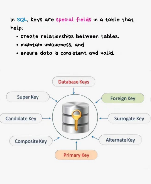 Python_Dv's tweet image. Types of Keys in Relational Database

#database #sql #nosql #mysql