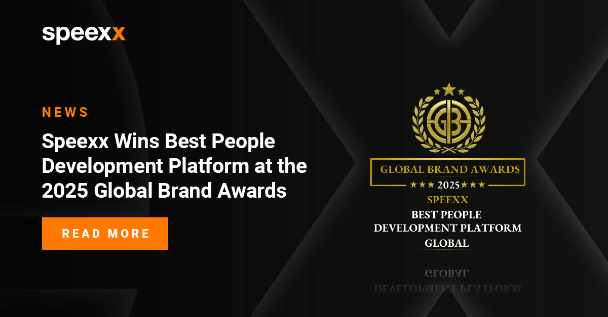 Speexx Wins Best People Development Platform at the 2025 Global Brand Awards! 🏆

Read the full story: okt.to/IEhML3

#peopledevelopment #languagetraining #businesscoaching