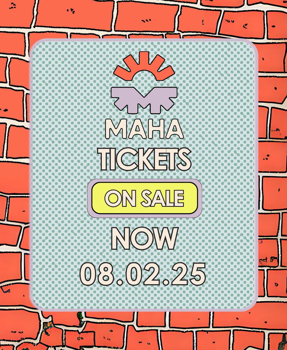 Tickets are ON SALE NOW 🔥

PIXIES • WAXAHATCHEE • BAND OF HORSES • MAGDALENA BAY • SILVERSUN PICKUPS • LITTLE BRAZIL

GA &amp; VIP 😎 passes available

Link to buy tickets in bio 🔗

#MahaFestival #Pixies #Waxahatchee #BandOfHorses #MagdalenaBay #SilversunPickups #LittleBrazil