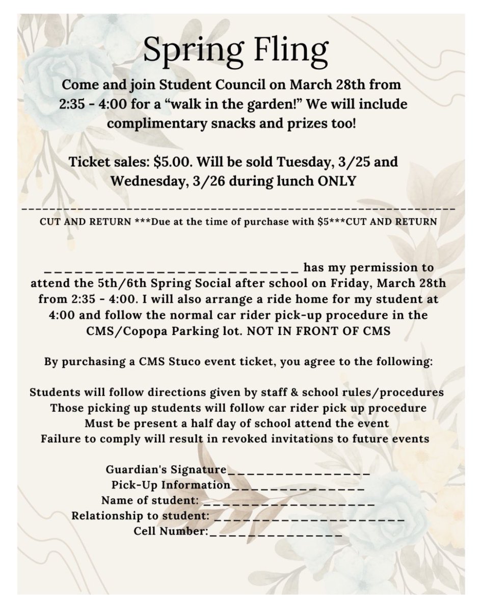 Attention: 5th/6th Graders!! <a href="/RaiderMiddle/">Columbia MS</a> #onceaRaider