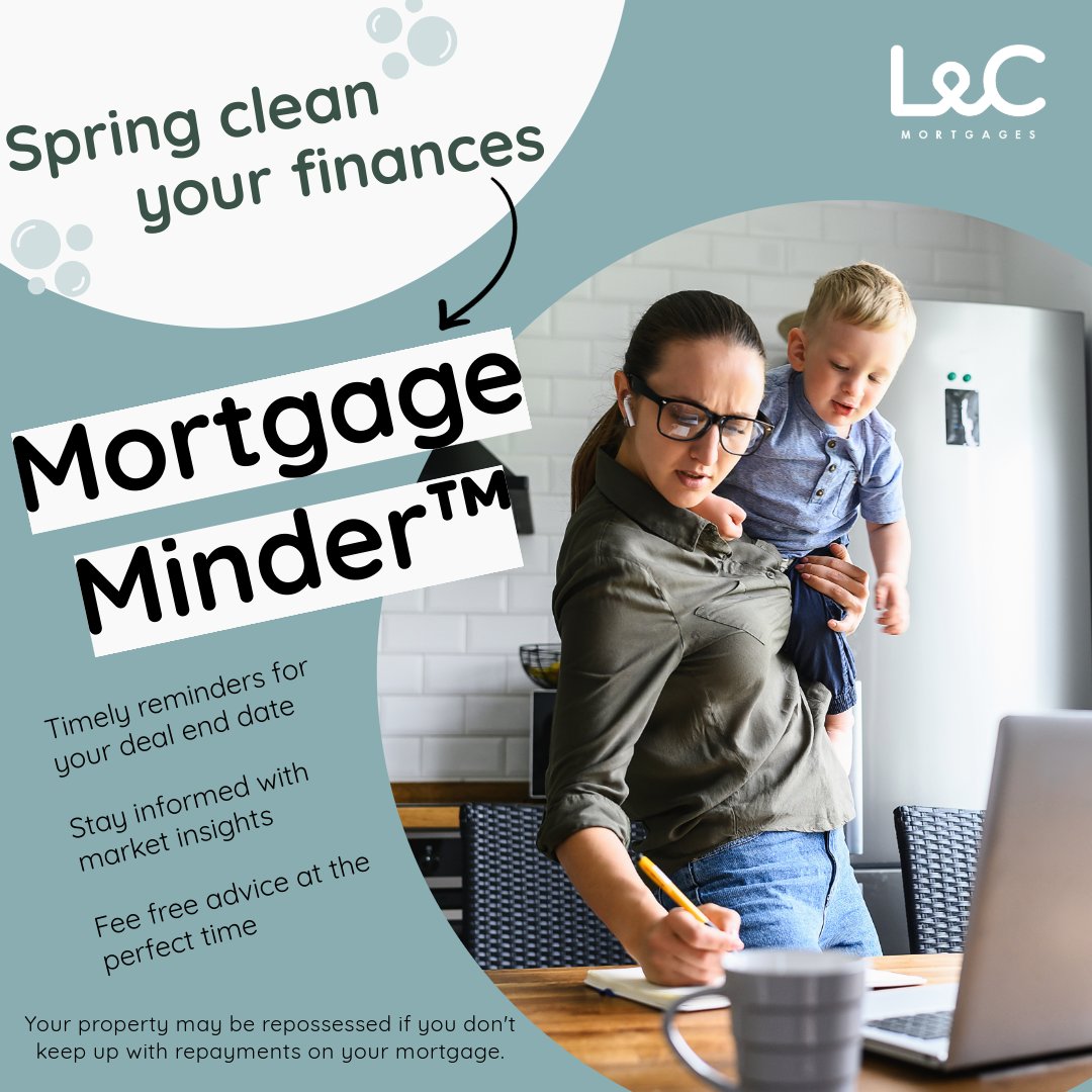Time to sweep away your mortgage worries with Mortgage Minder™

🧼 Sign up for free
🧽 Get timely reminders before your deal ends
🧹 Stay informed with market insights
✨ Fee free advice when you need it

Sign up today – bit.ly/3DOqSzW

#SpringCleanYourFinances