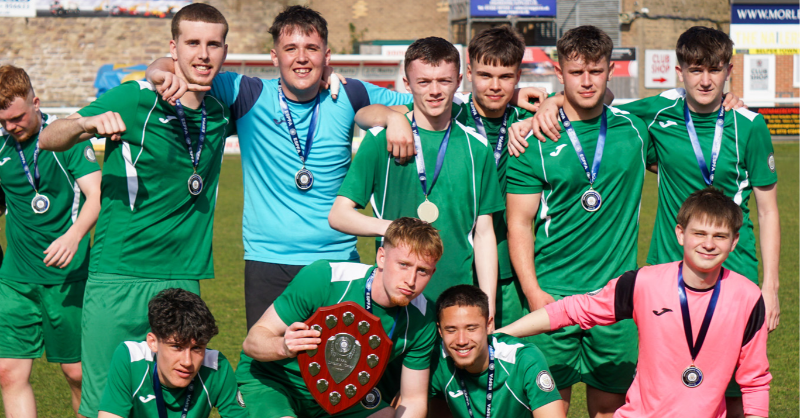 ESPFAcademy's tweet photo. ESPFA Derbyshire (@BelperTownFC Yellow) - East Division Winners 2024/25