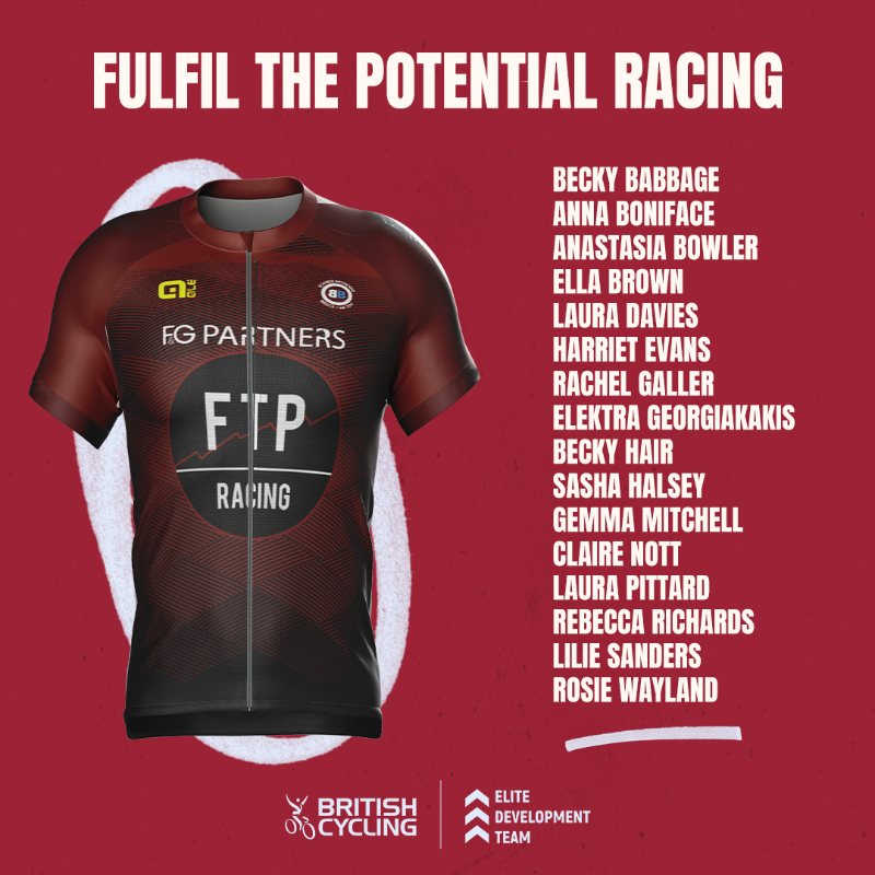 BritishCycling's tweet photo. Ahead of the Lloyds Women’s National Road Series kicking off tomorrow, it’s time to introduce our Elite Development Teams for 2025!